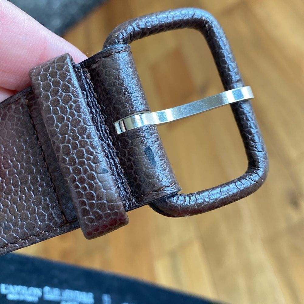 Vintage L’Aiglon leather belt - Picture 6 of 6